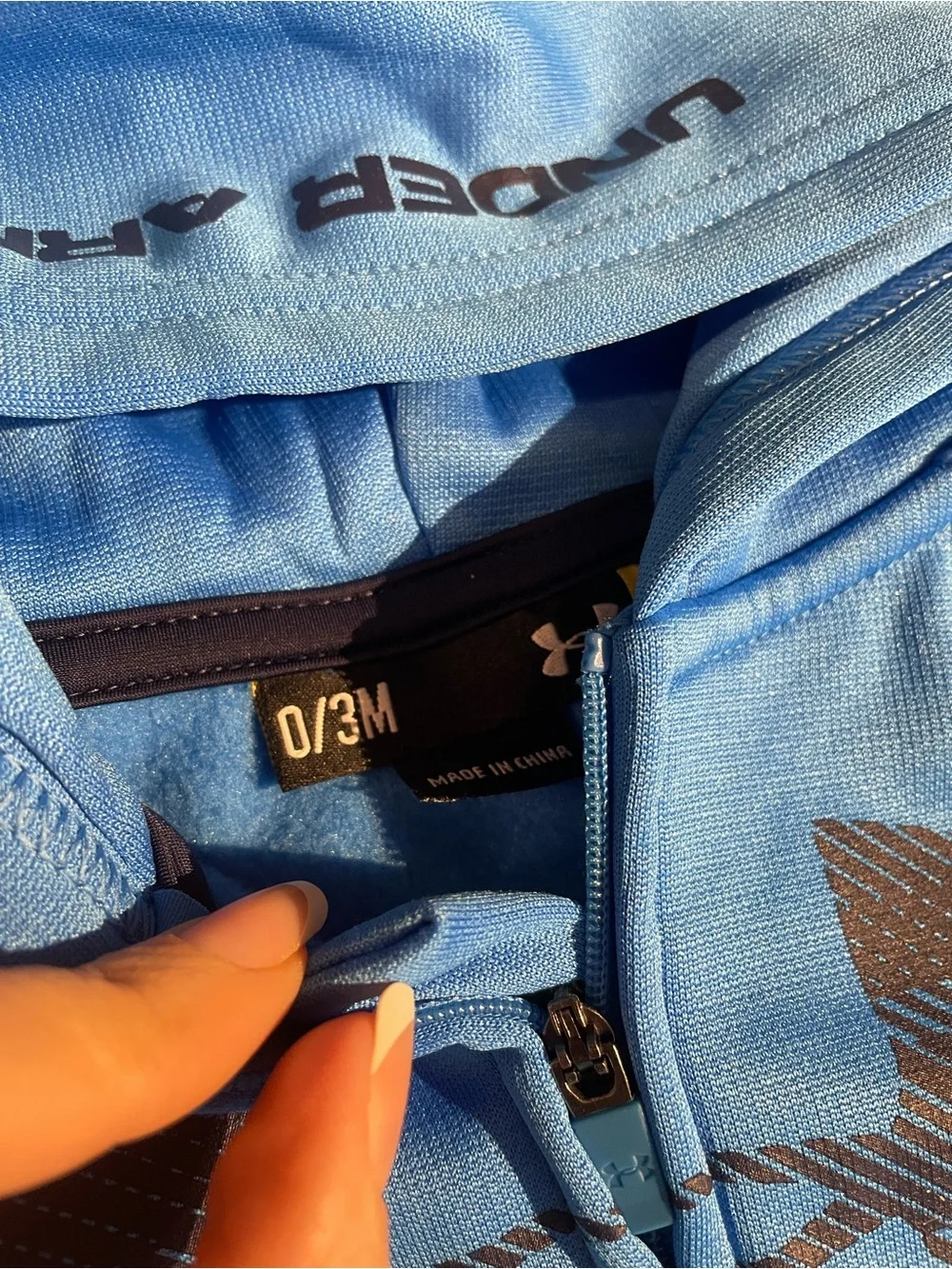 Under Armour light blue